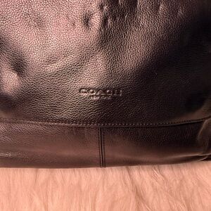 Coach Black Leather Men’s Messenger Bag